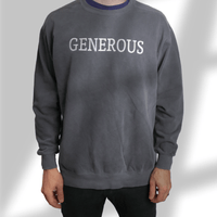 Generous Embroidered Crewneck