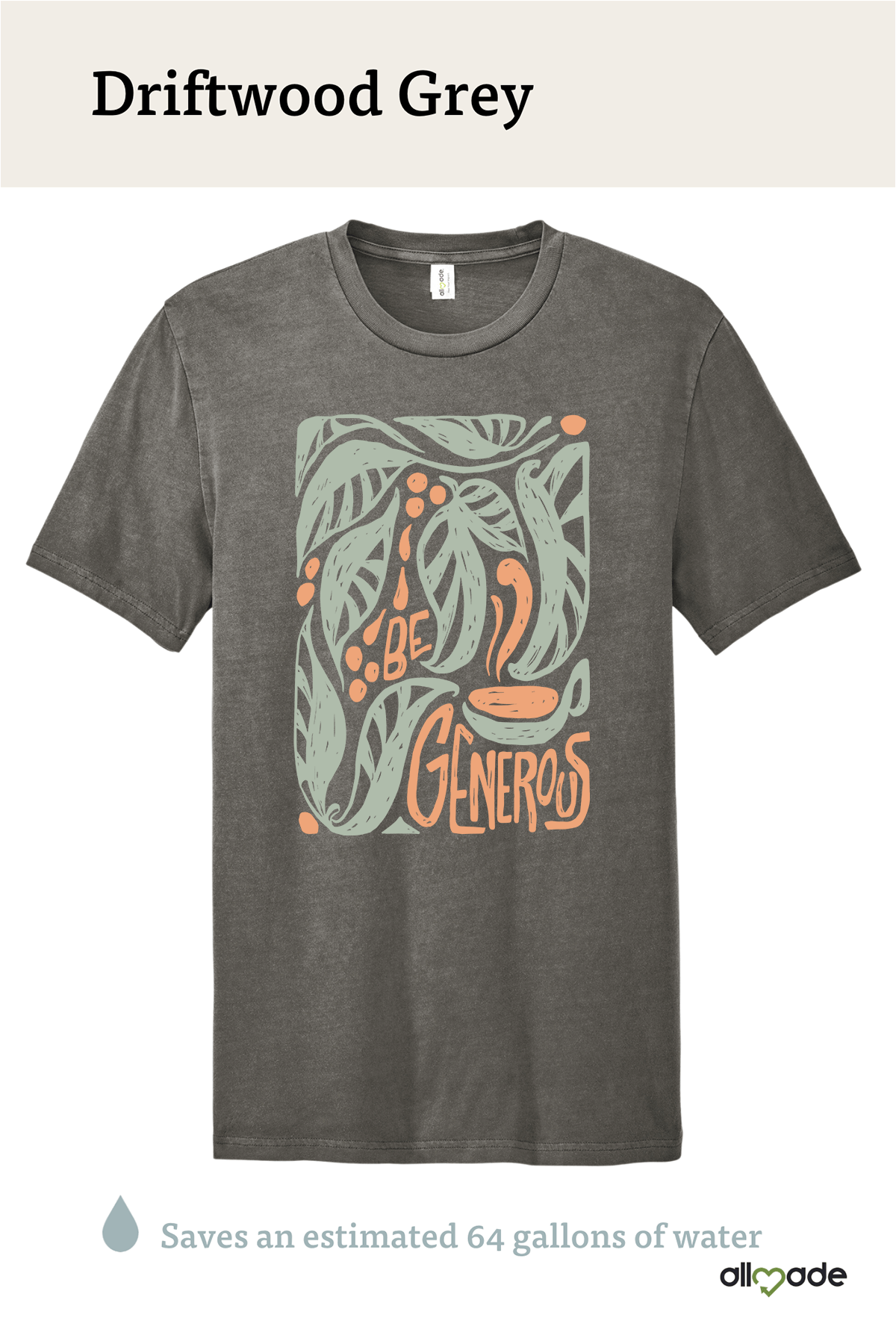 Abstract Coffee - Generous Apparel T-Shirt