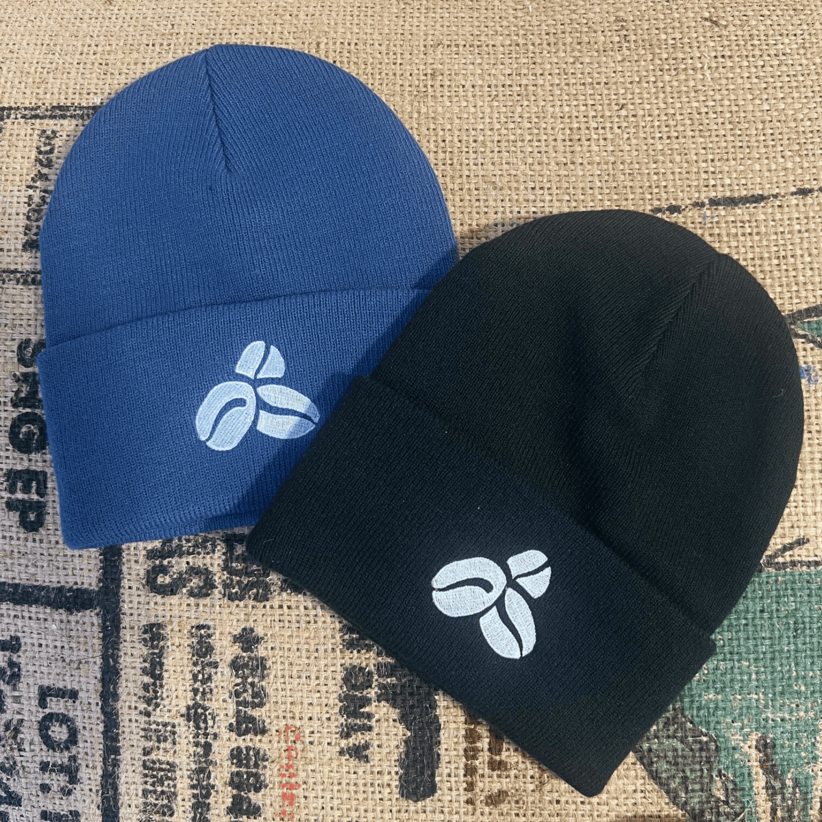 Embroidered Knit Beanie