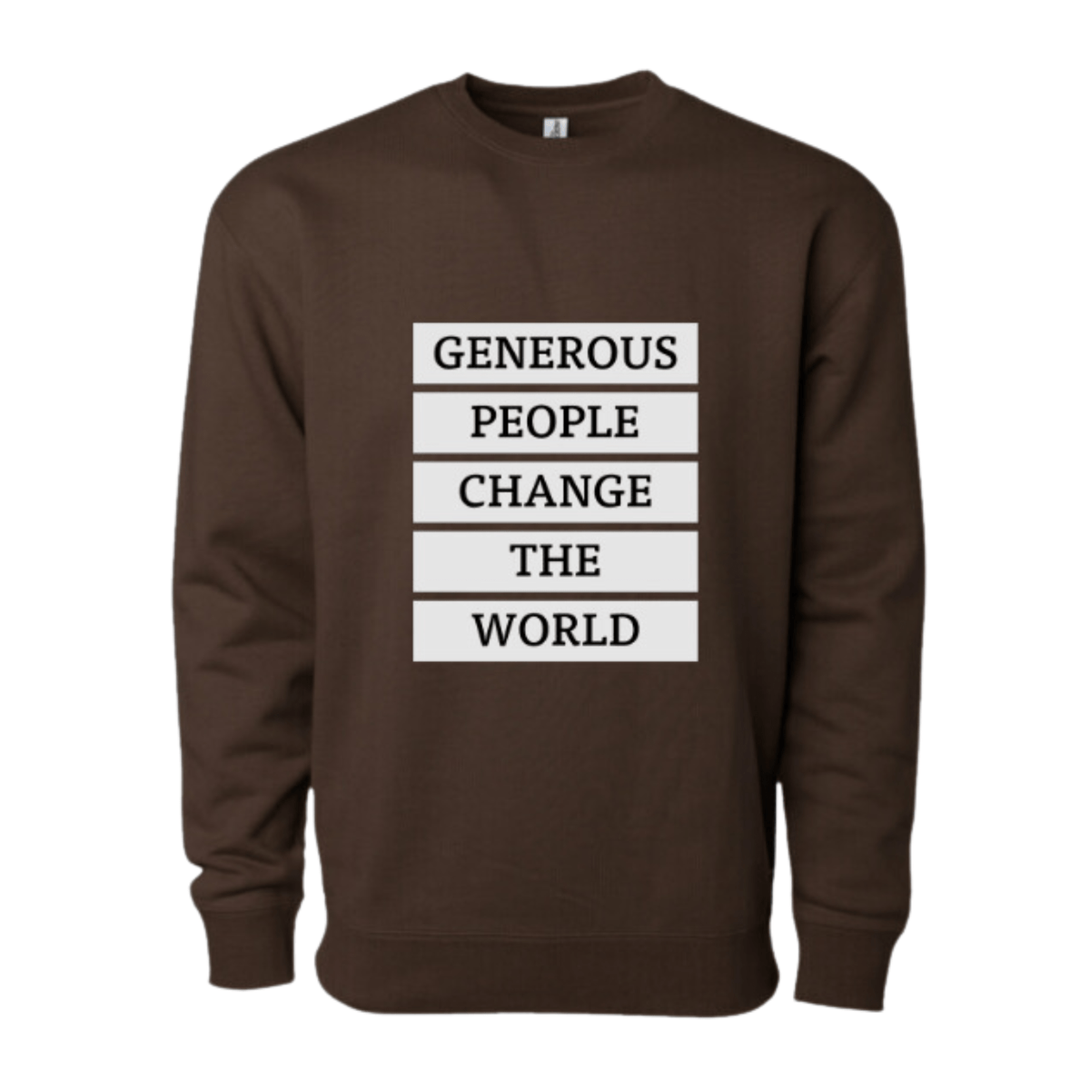 Generous People Change The World