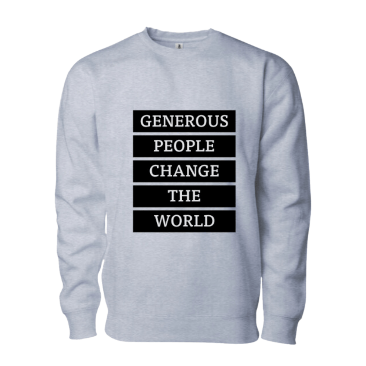 Generous People Change The World