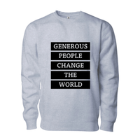 Generous People Change The World