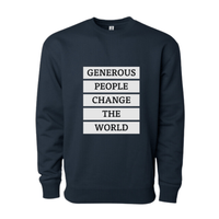 Generous People Change The World