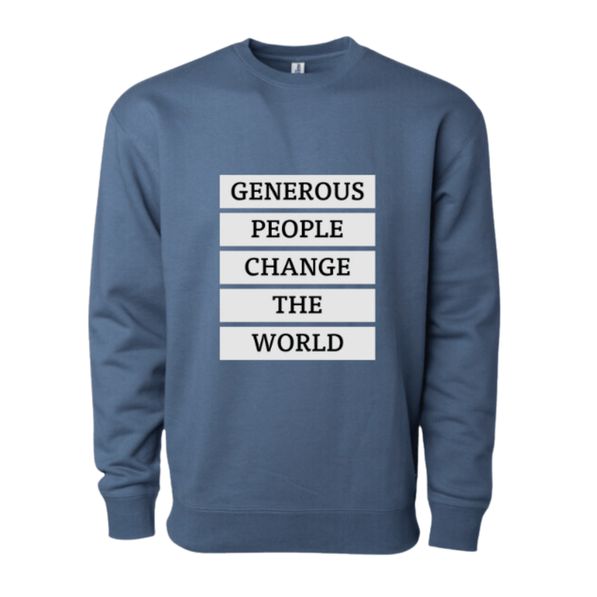 Generous People Change The World