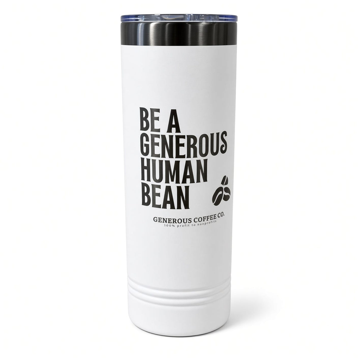 Human Bean 22 oz. Stainless Steel Tumbler