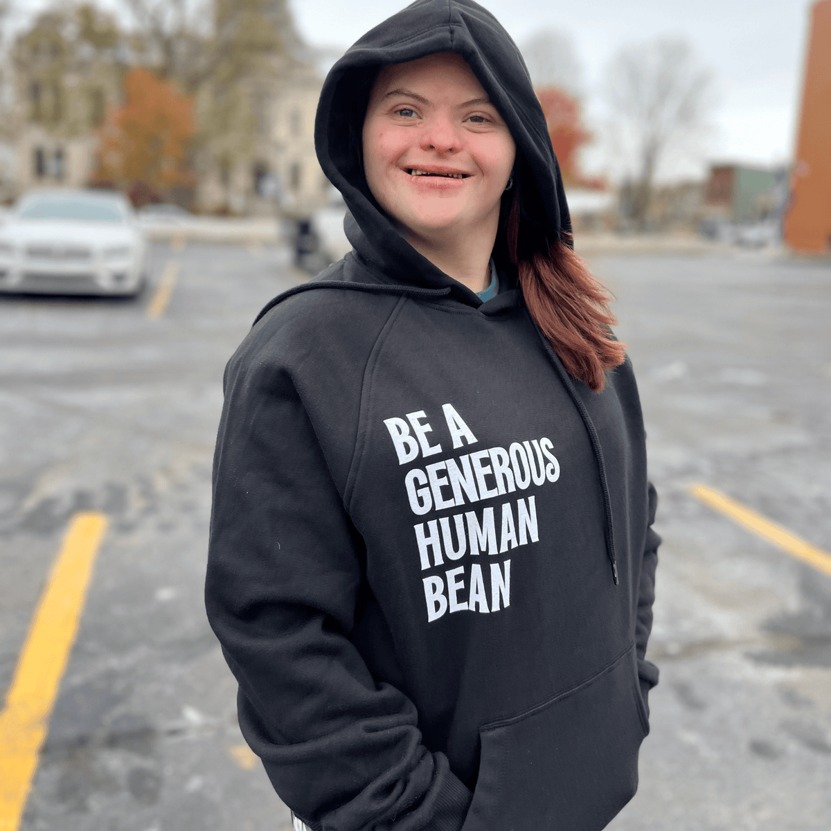 Be A Generous Human BEAN Hoodie