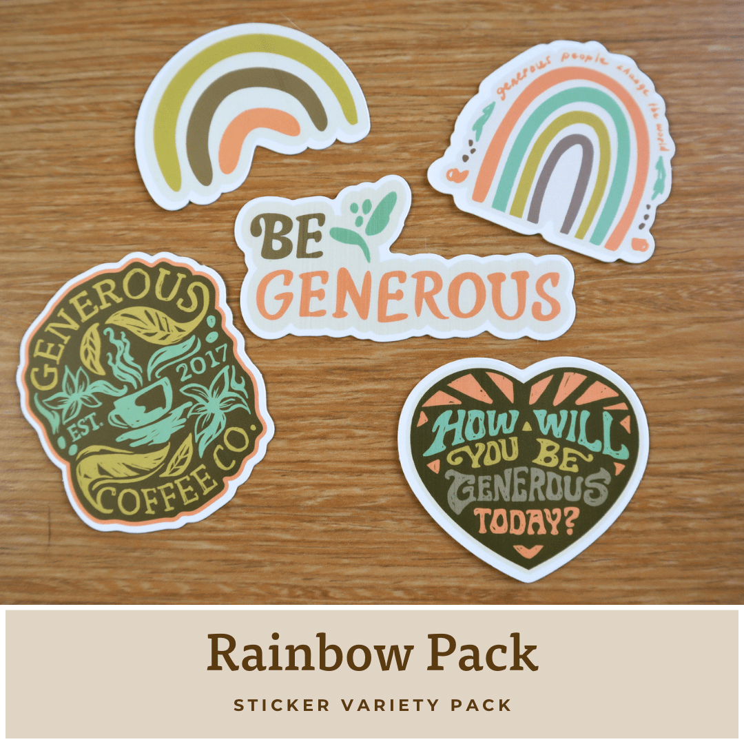 Rainbow Sticker Variety Pack