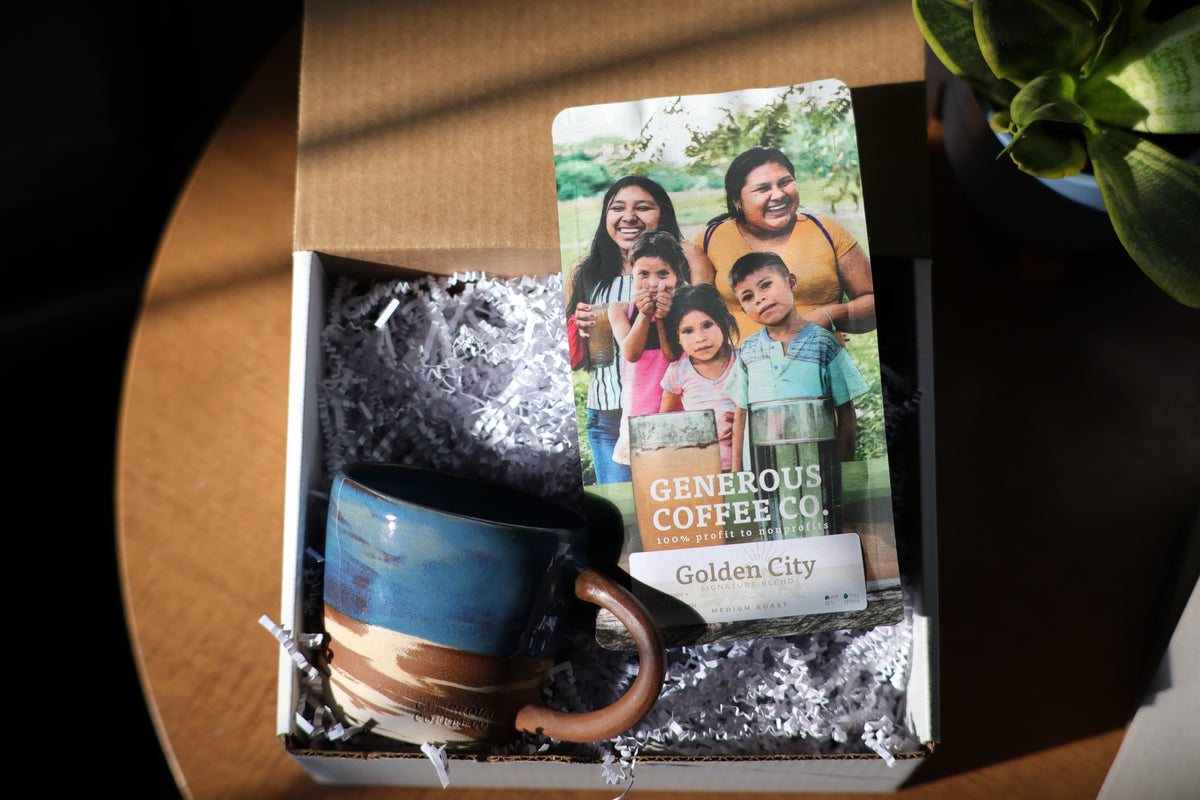 Gift Box + Handcrafted Coffee Mug