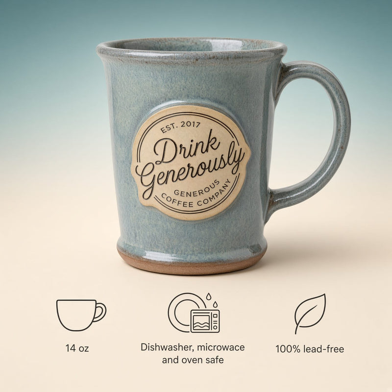 Drink Generously Coffee Mug