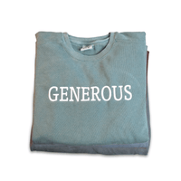 Generous Embroidered Crewneck