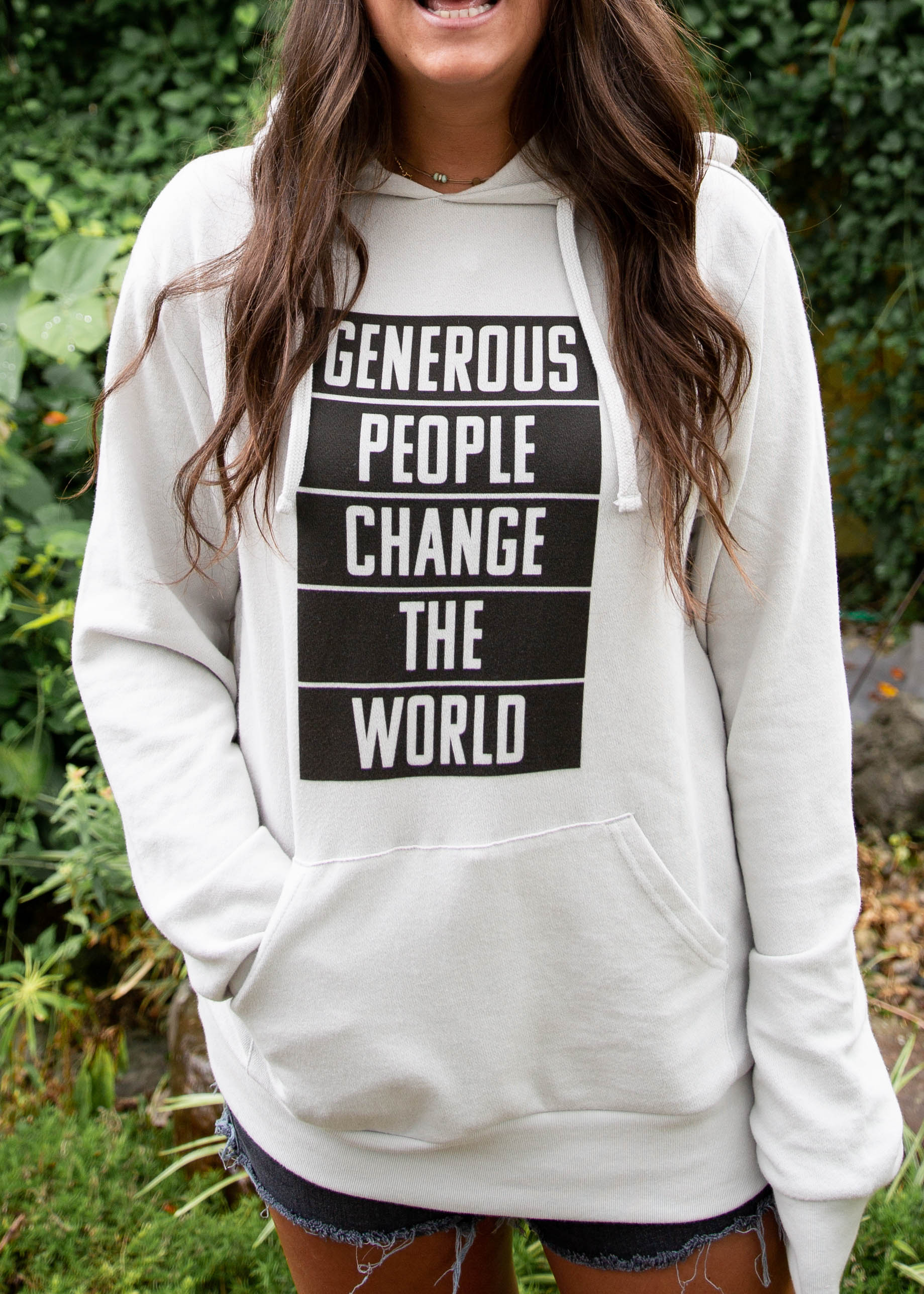 World Changer Natural Pullover Hoodie